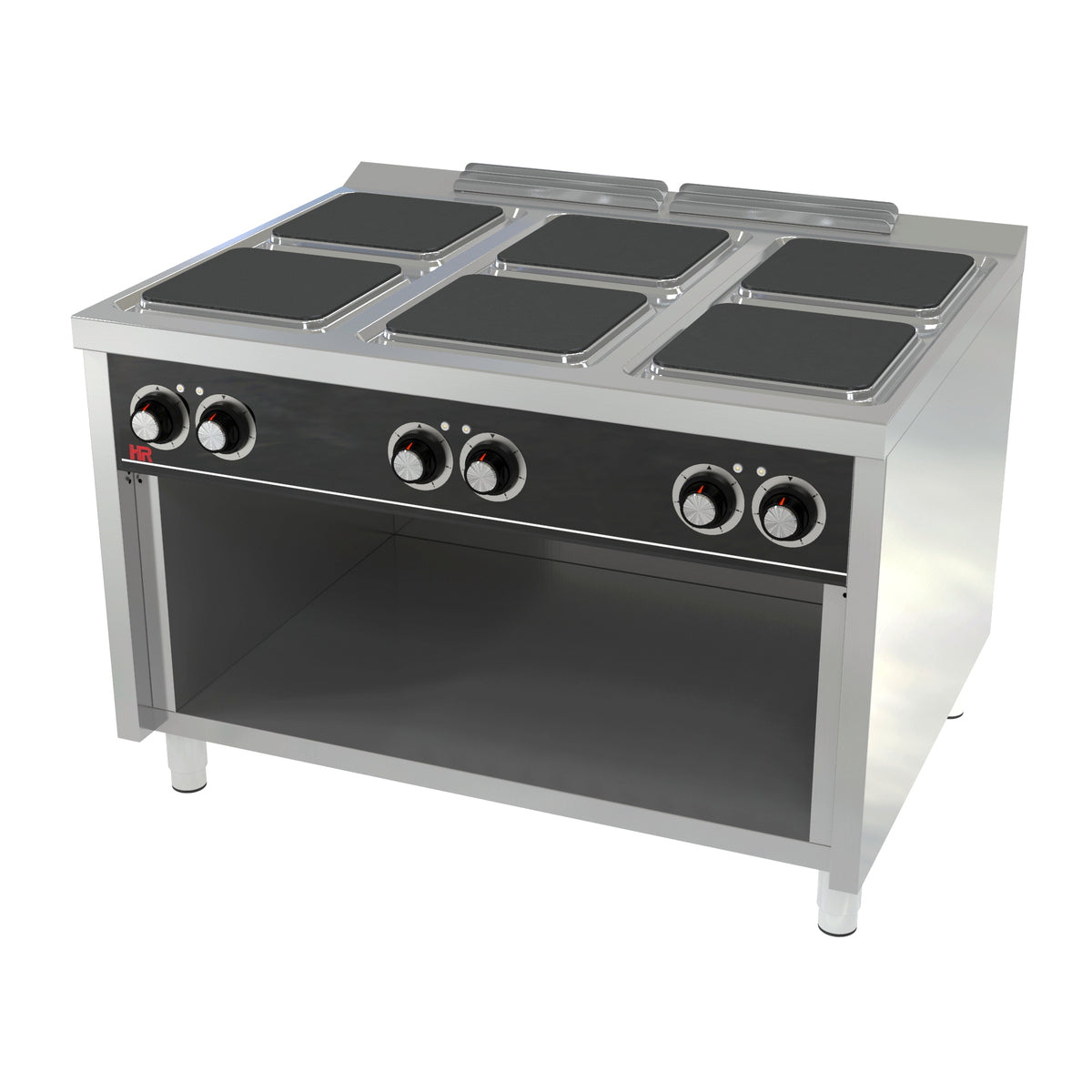 Fourneau 6 plaques Série 900 sur placard - CE6P900E - CODIGEL