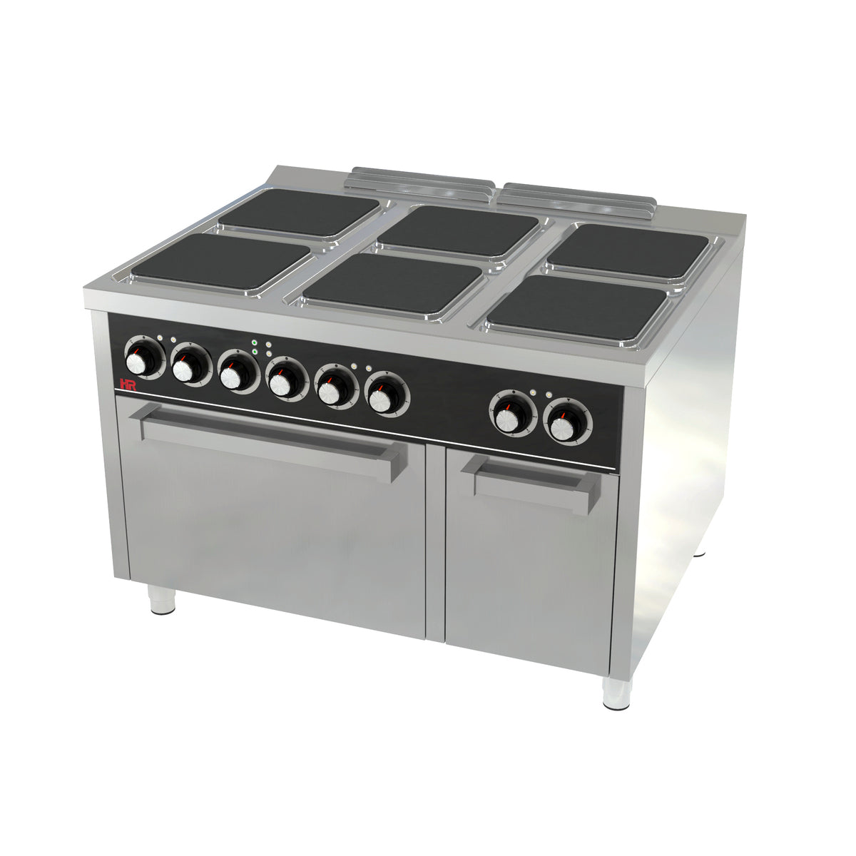 Fourneau 6 plaques Série 900 four - CE6P900H - CODIGEL