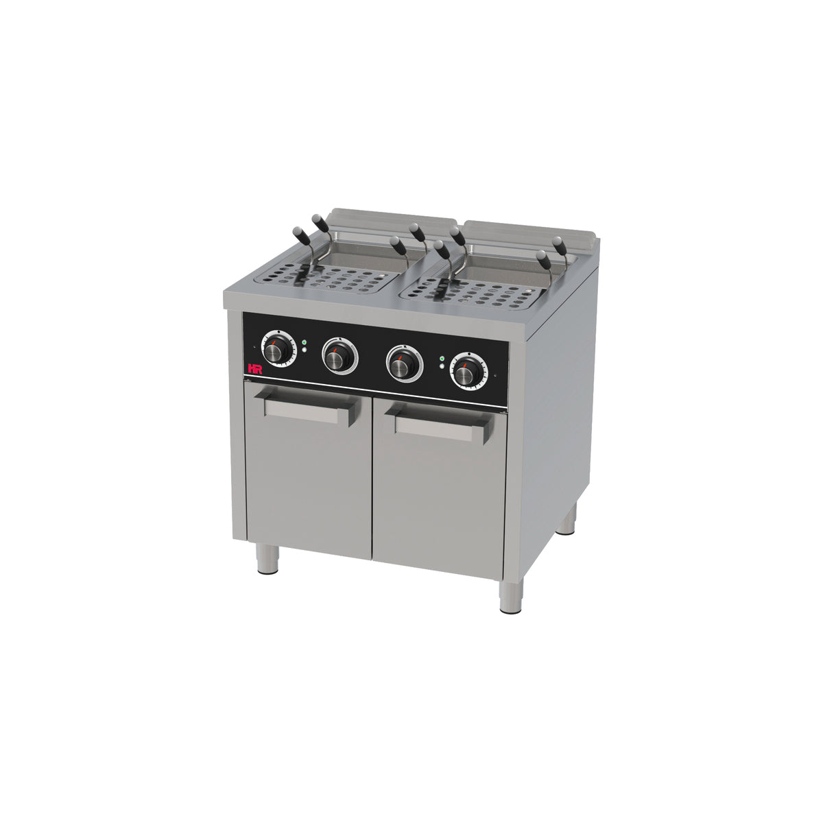 Cuiseur à pâtes électrique 25l+25l série 750 sur placard  - CPE25L25L750E - CODIGEL
