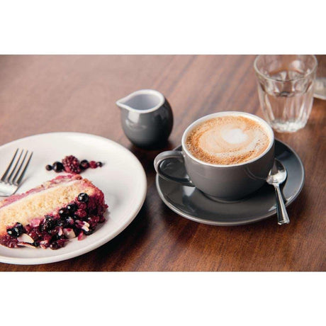 Assiette plate blanche Olympia Café 205mm (Lot de 12)