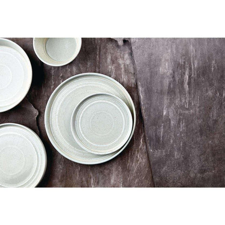 Assiette plate vert printanier Olympia Cavolo 27 cm (Lot de 4)