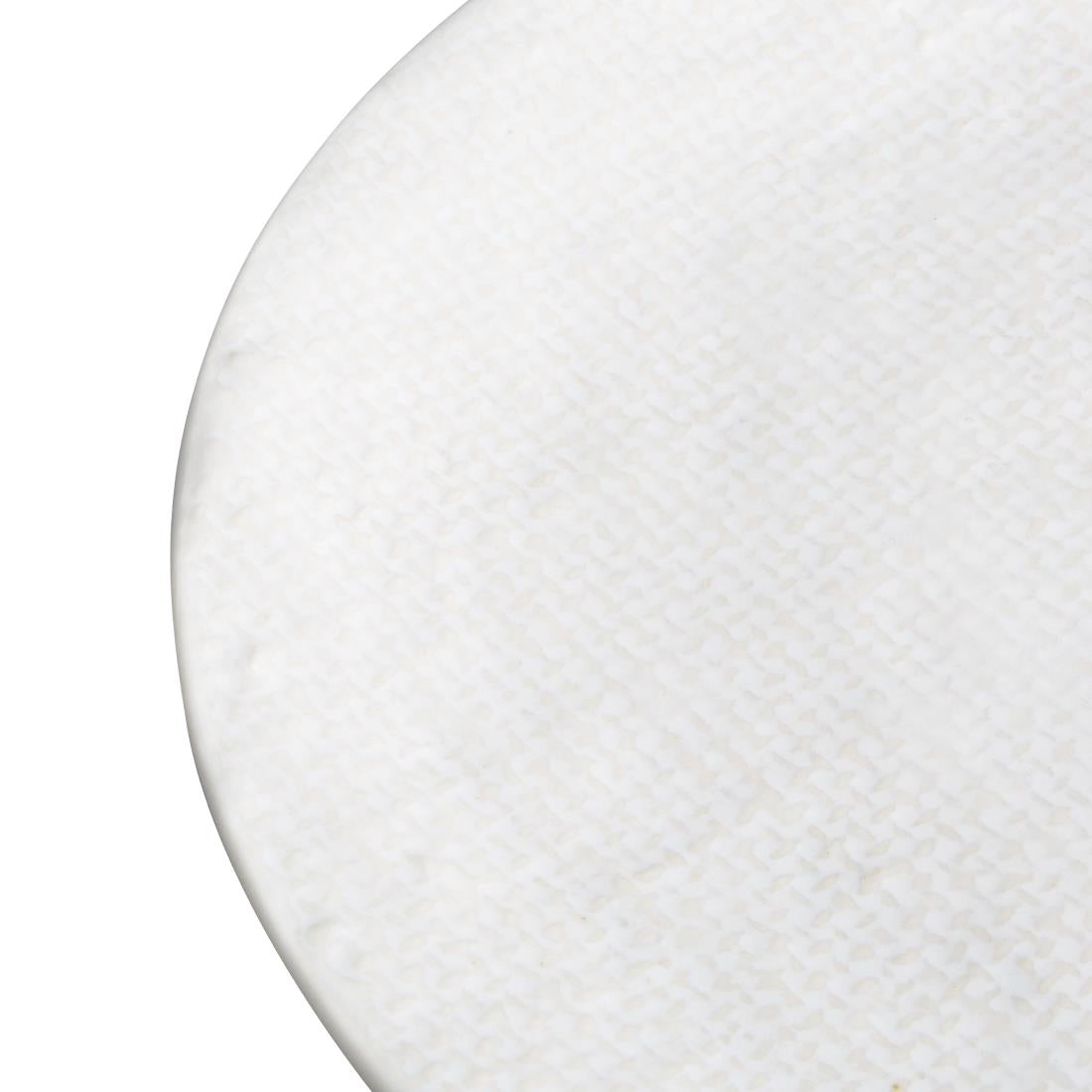 Assiettes plates Olympia Denim White 180 mm (lot de 6)