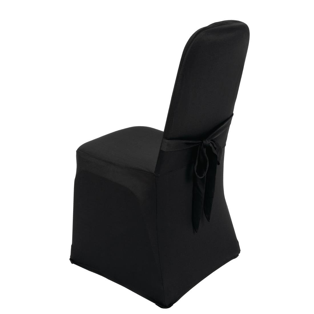 Housse de chaise de banquet Bolero noire - NISBETS
