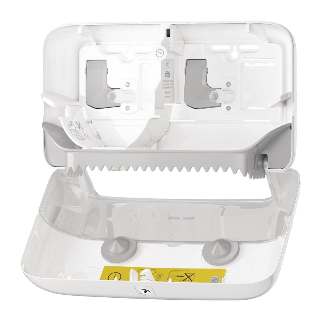 Distributeur double pour papier toilette sans mandrin Tork - NISBETS