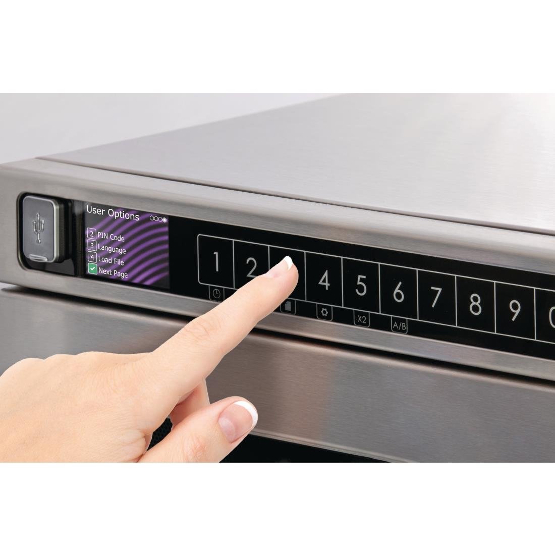 Micro-ondes programmable robuste Menumaster 17 litres 2100W DEC21E2