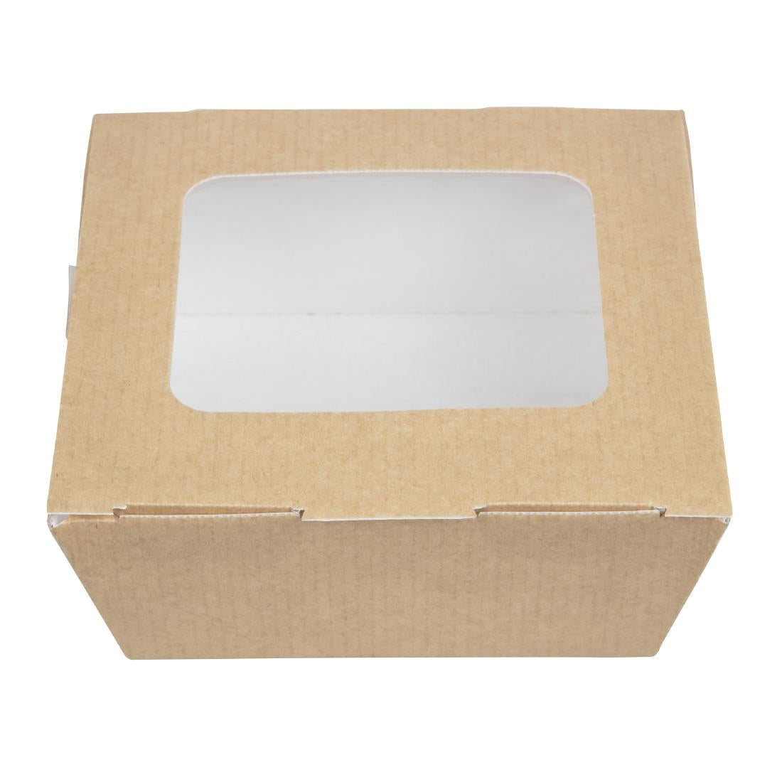 Boîtes alimentaires moyennes en carton avec fenêtre recyclables Huhtamaki 1070ml (lot de 270) - NISBETS