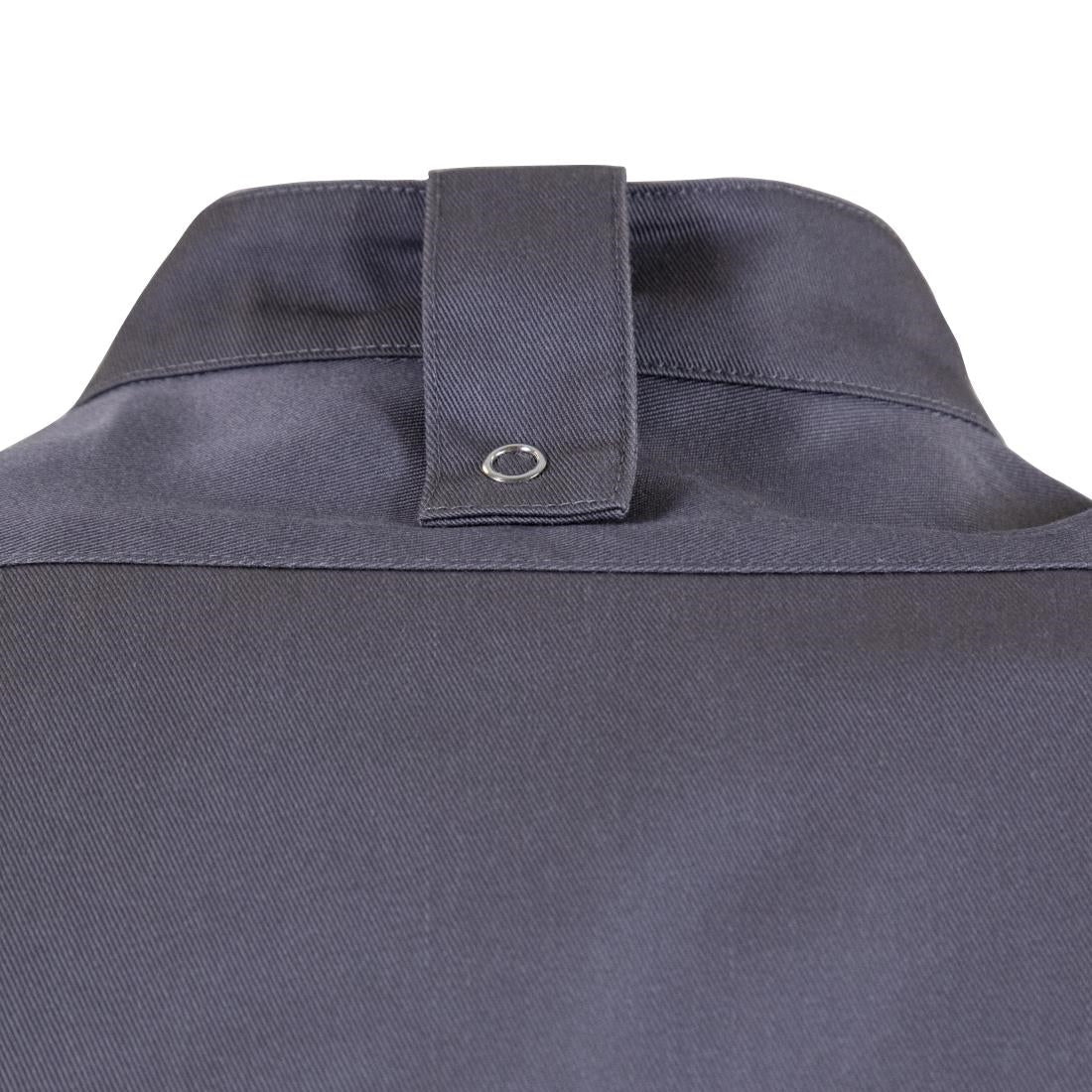 Veste col officier Southside gris anthracite - NISBETS