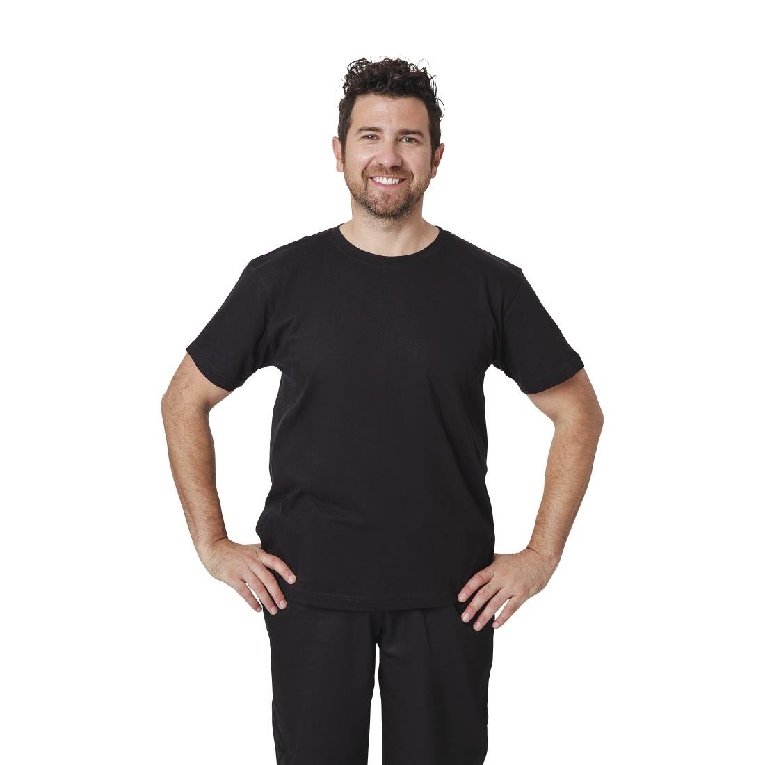 T-Shirt mixte noir L - NISBETS