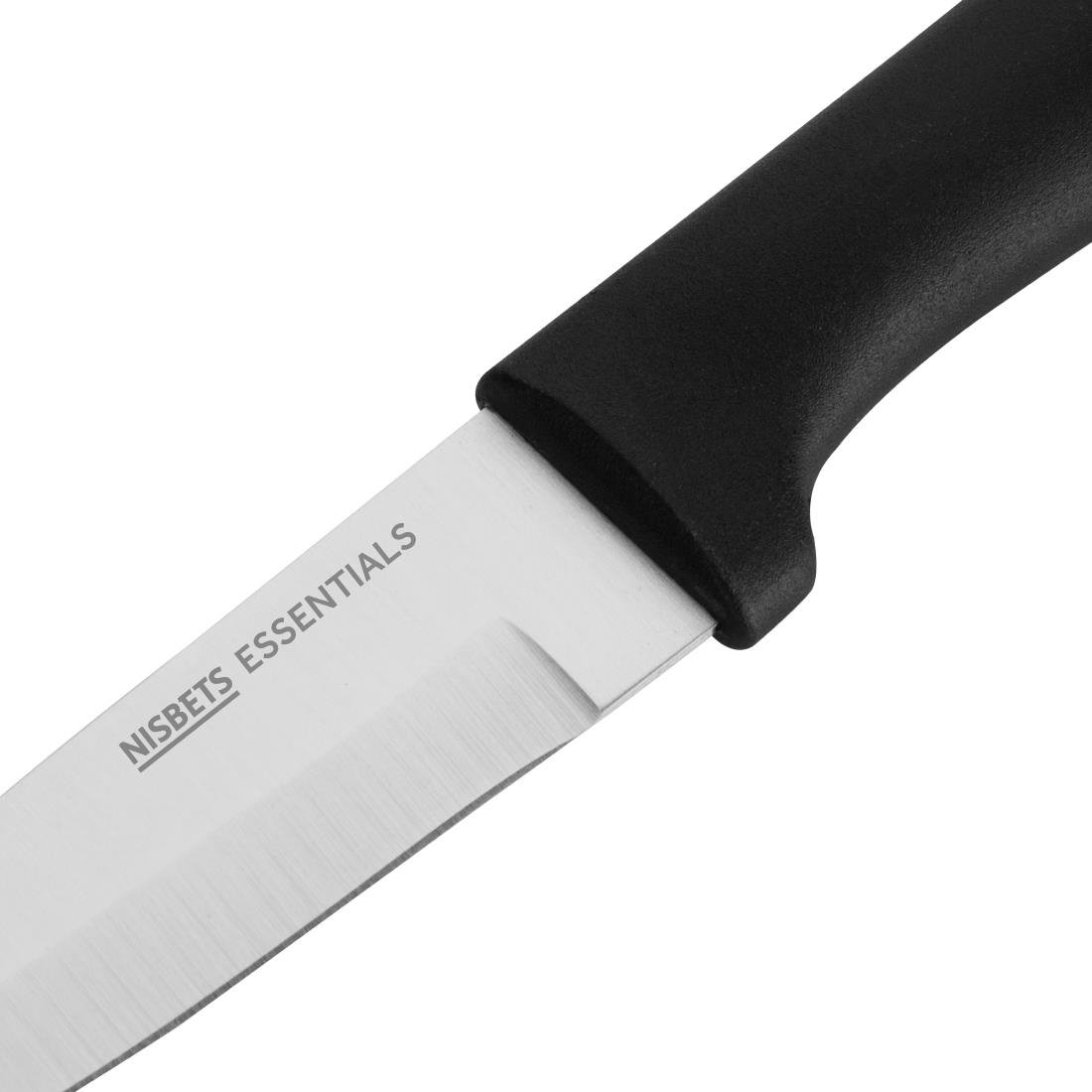 Couteau d'office Nisbets Essentials Noir 9 cm - NISBETS