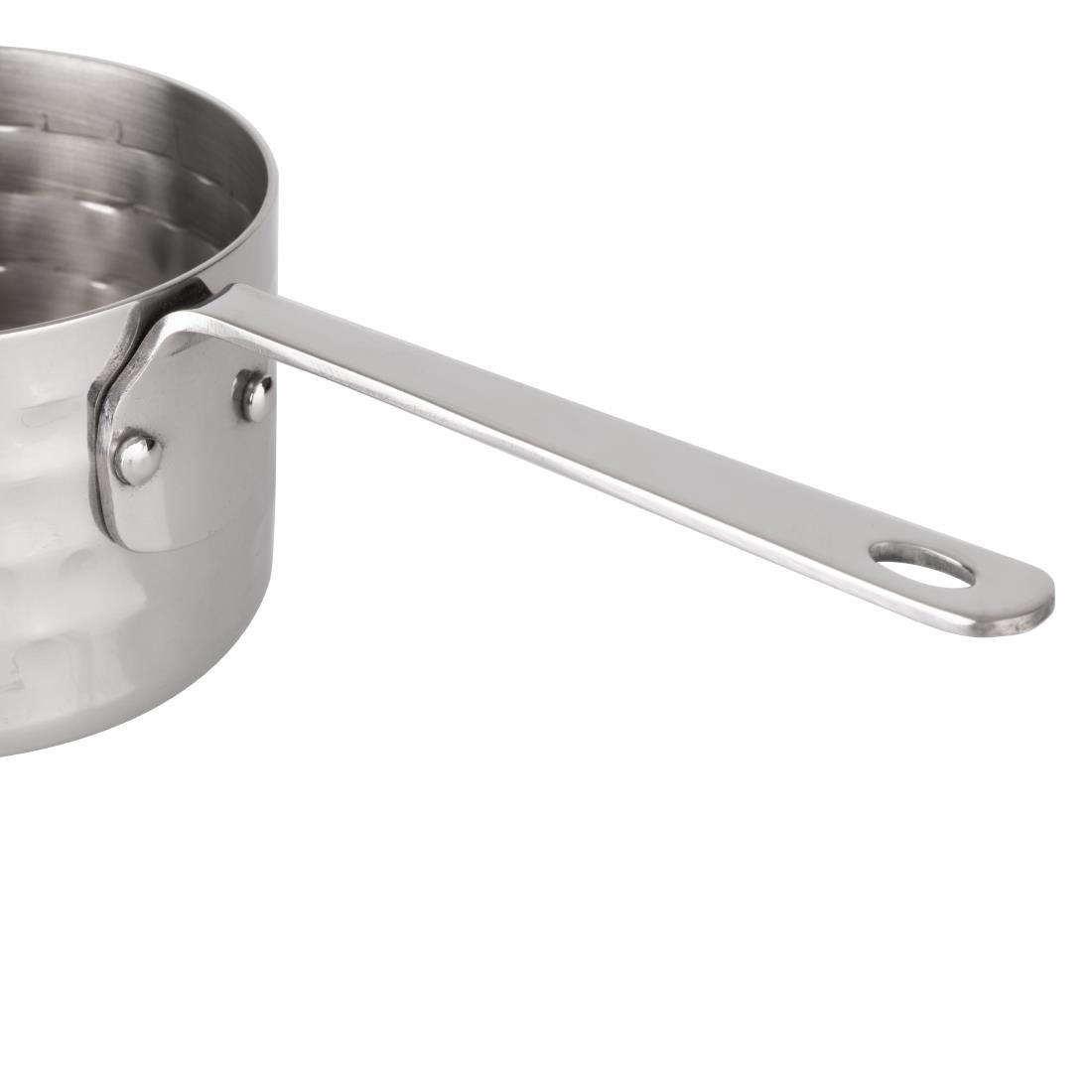 Mini casserole de présentation martelée Olympia 70 mm - NISBETS