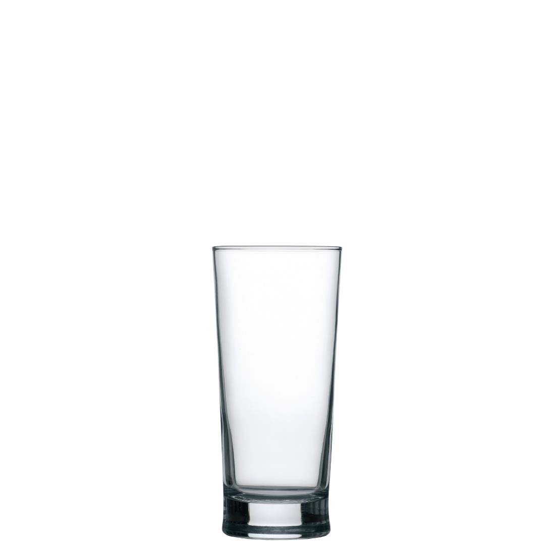 Verres à bière nucléés Utopia Senator 280 ml estampillés CE (lot de 12)