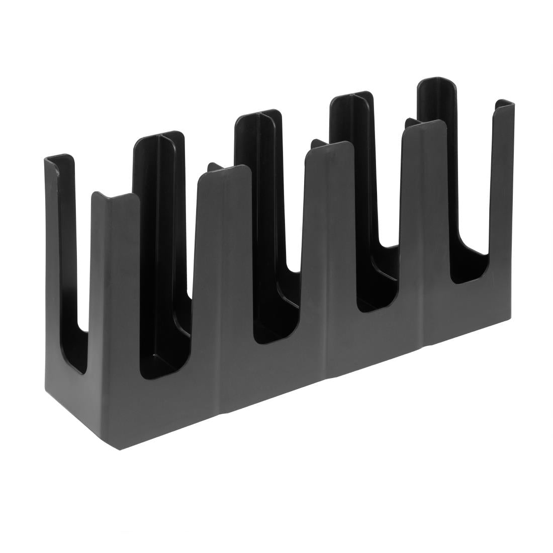 Porte-gobelets en polypropylène noir Nisbets Essentials 4 emplacements