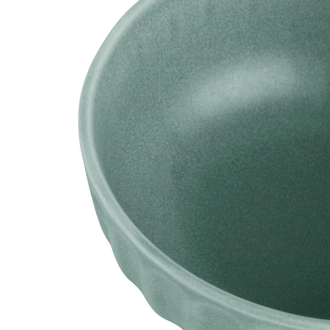 Bols profonds Olympia Corallite verts 150x65mm (lot de 6)