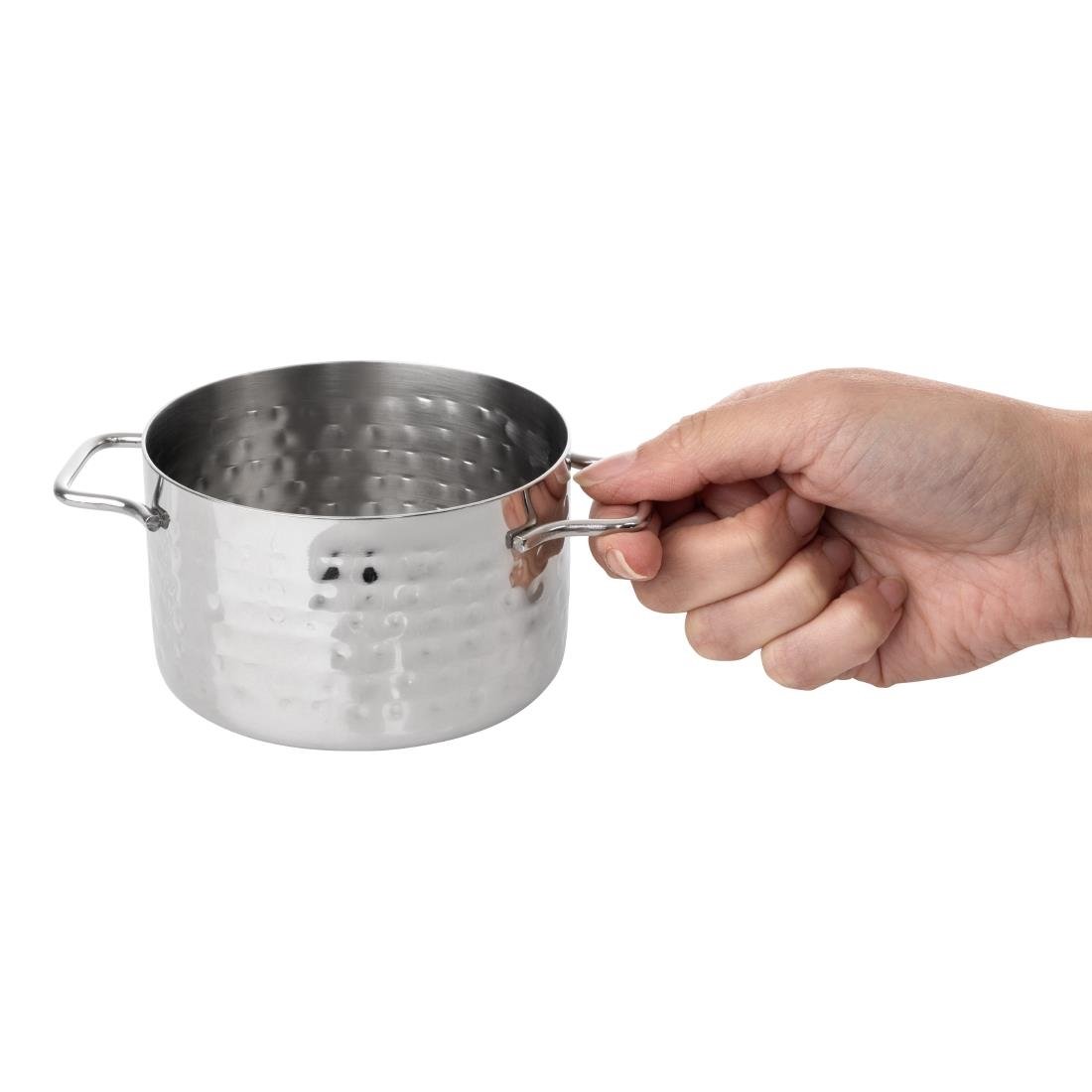 Mini cocotte de présentation martelée Olympia - NISBETS