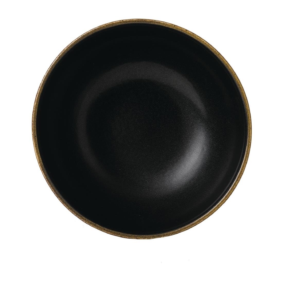 Bols profonds Churchill Super Vitrified Nourish Siena Brown 770ml (Lot de 6)