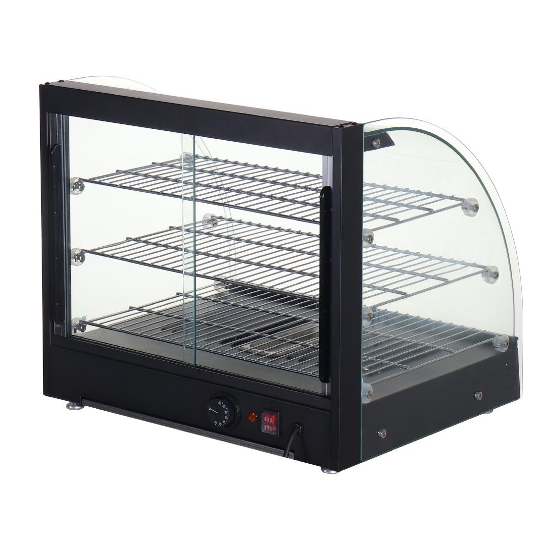 Vitrine chauffante Nisbets Essentials 82L