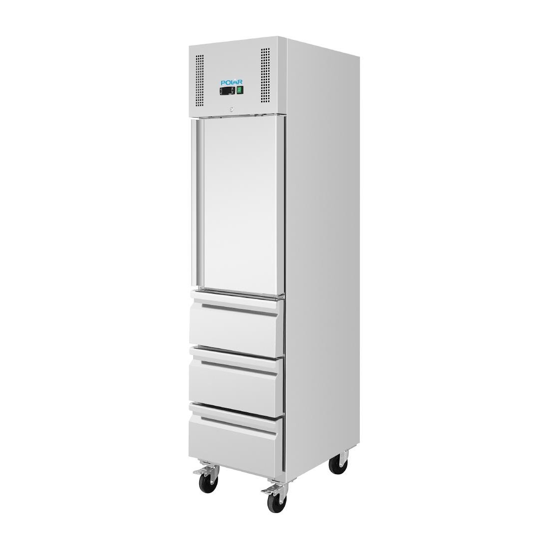 Armoire réfrigérée positive GN slimline 1 porte - NISBETS