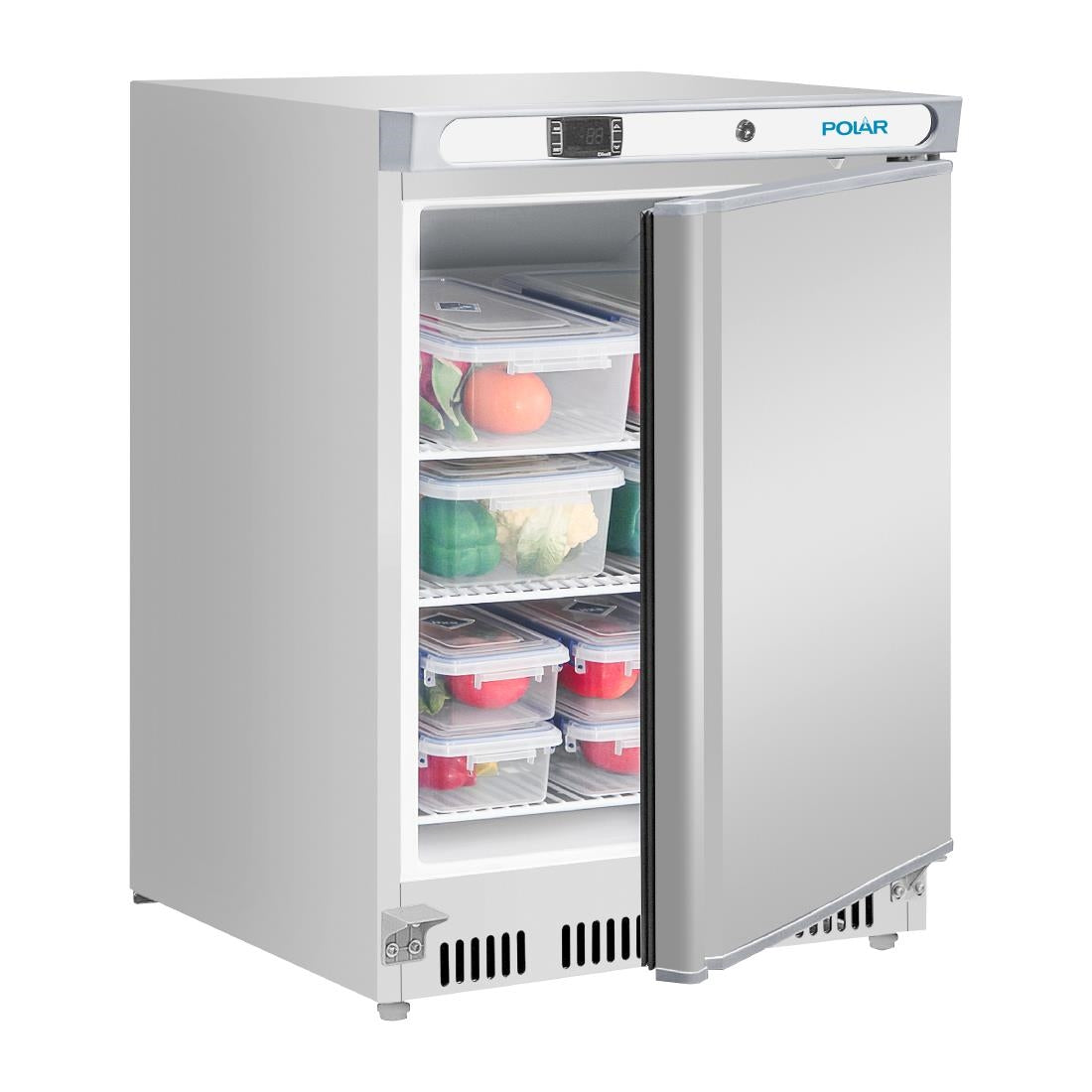 Dessous de comptoir positif Polar Série C inox 150L