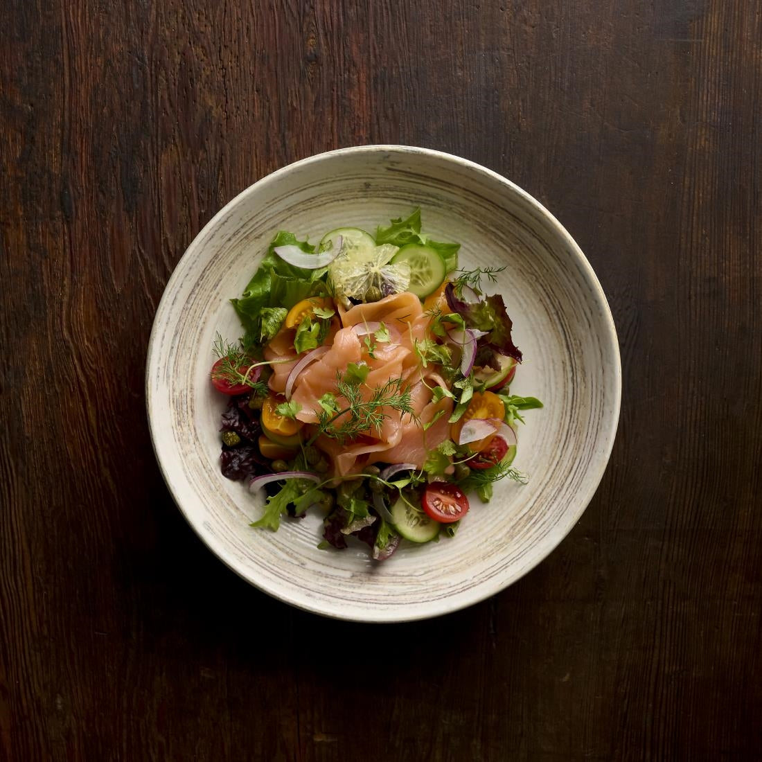 Assiettes coupes rondes Churchill Elements Dune Evolve 247mm (Lot de 12)