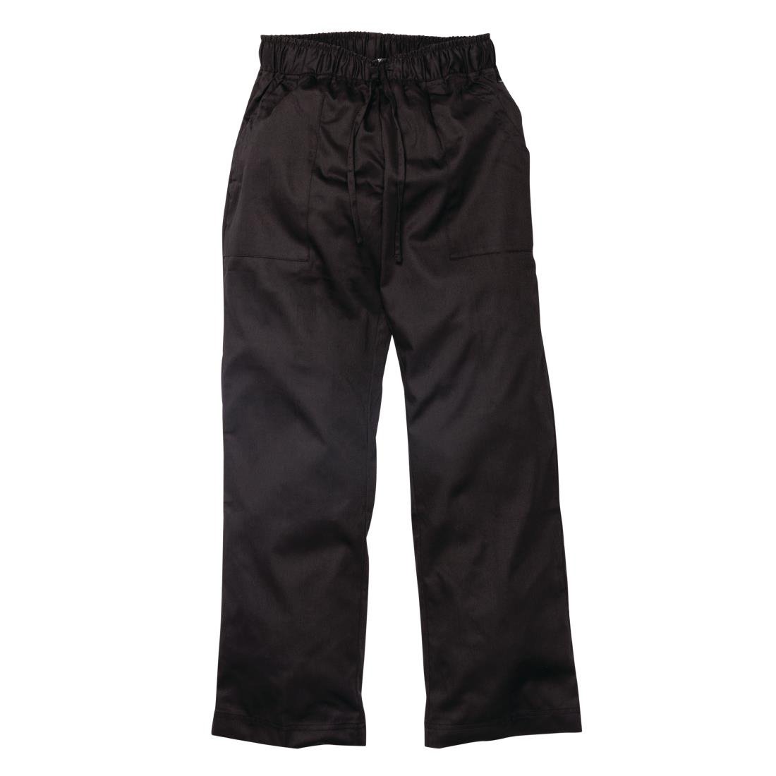 Pantalon de cuisine femme Chef Works Executive noir - NISBETS