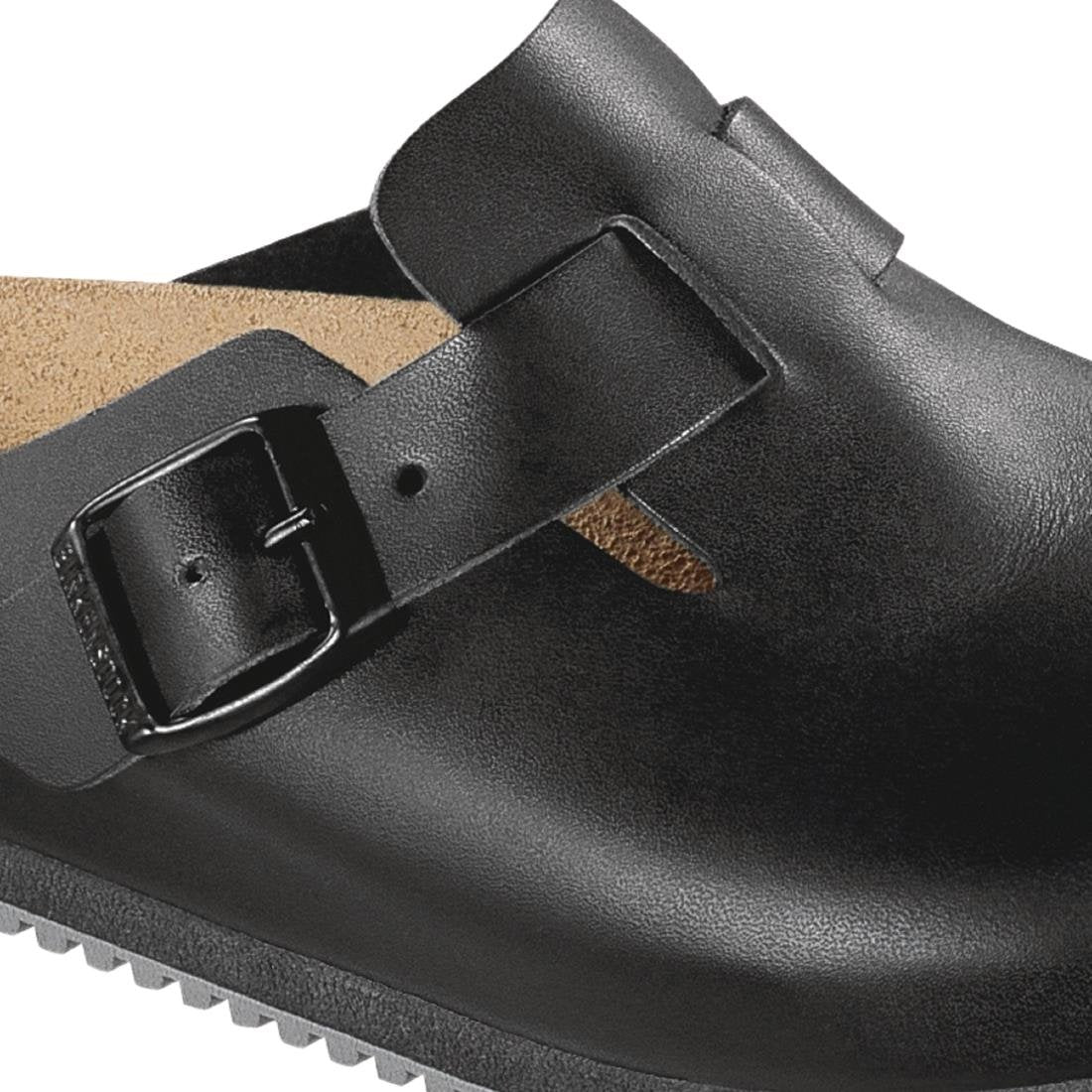 Birkenstock Super Grip Professional Boston Clogs Black - NISBETS