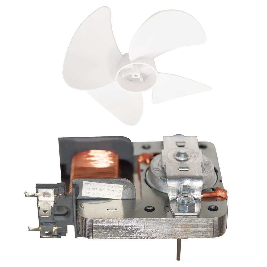 Moteur à courant continu sans balais Buffalo avec pales de ventilateur - NISBETS