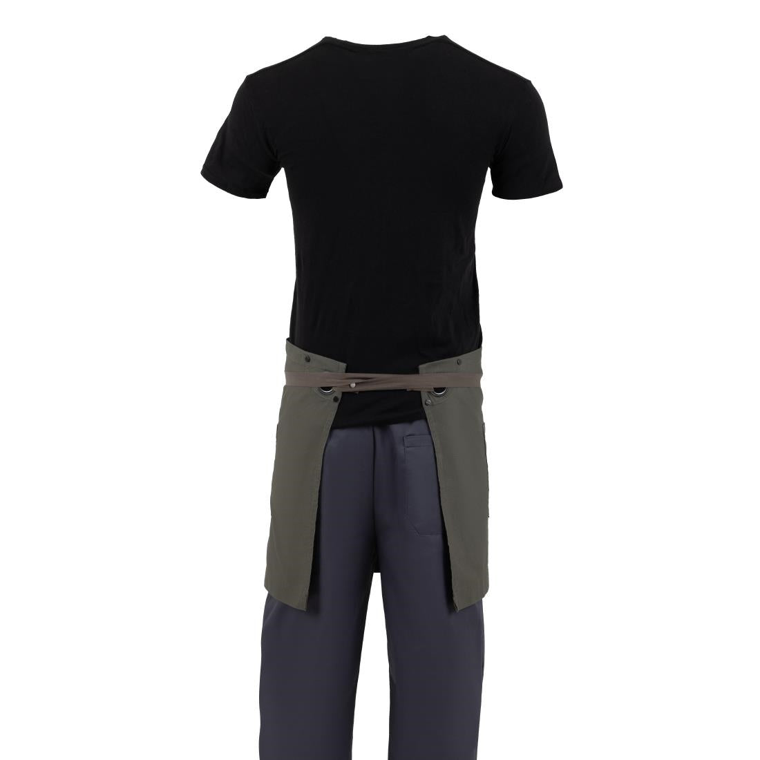 Tablier en toile de coton Southside kaki