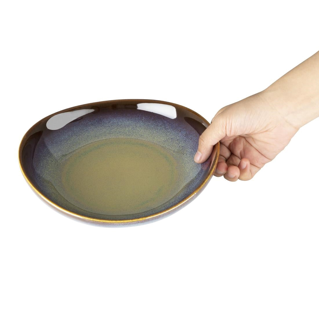 Saladiers Olympia Birch aubergine 205 mm (lot de 6)