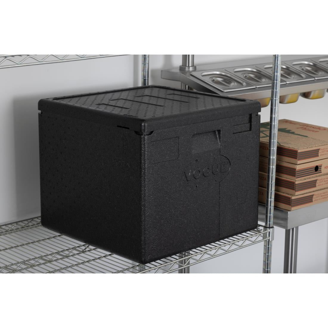 Conteneur pour 8 pizza isotherme EPP Vogue 59L