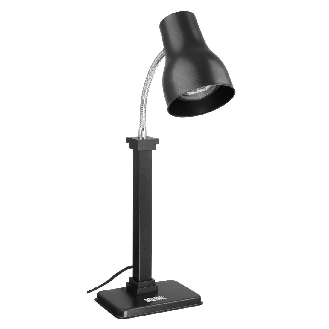 Lampe chauffante sur pied Buffalo noir mat 250 W - NISBETS