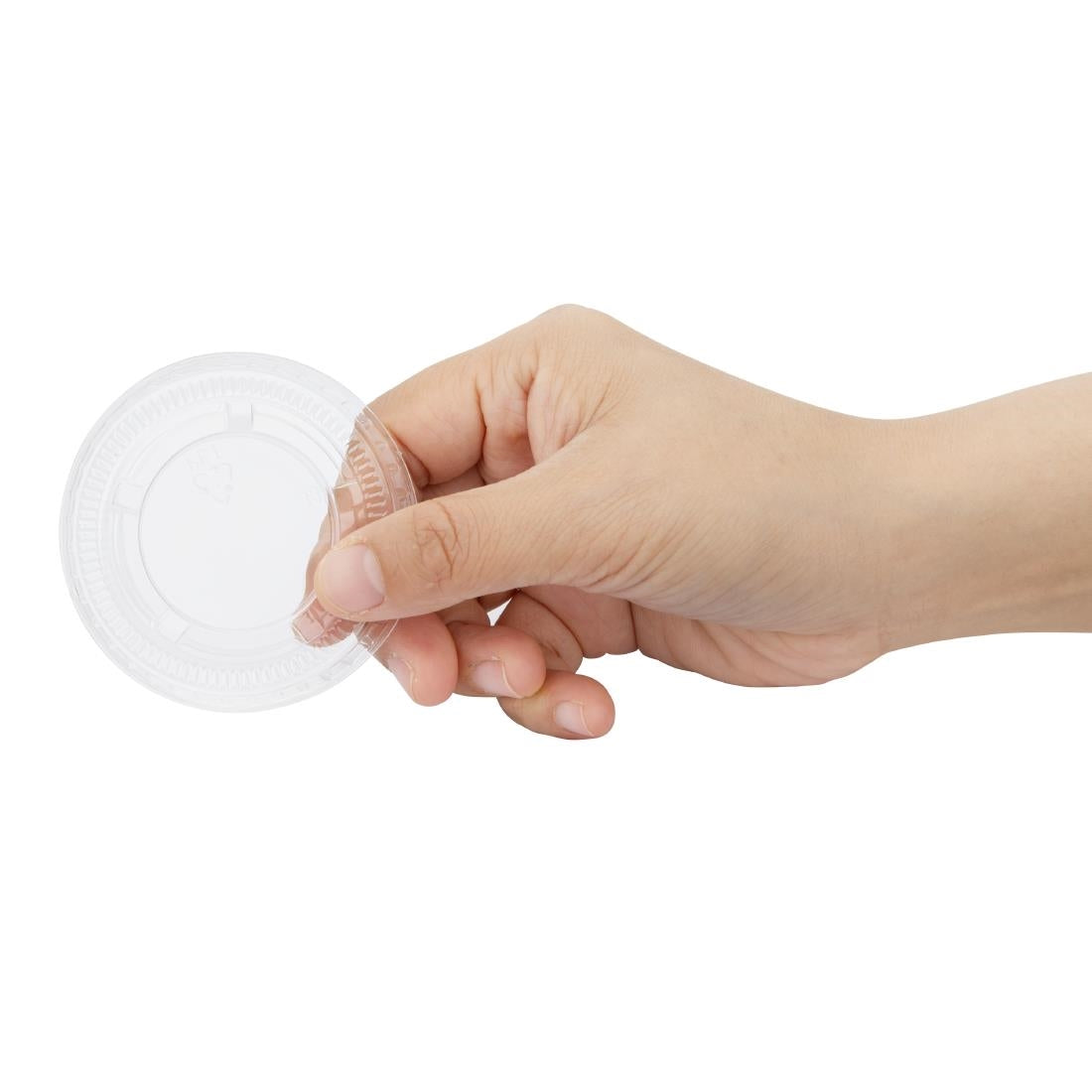 Couvercles en PET Fiesta Recyclable pour pots à sauce (lot de 1000)