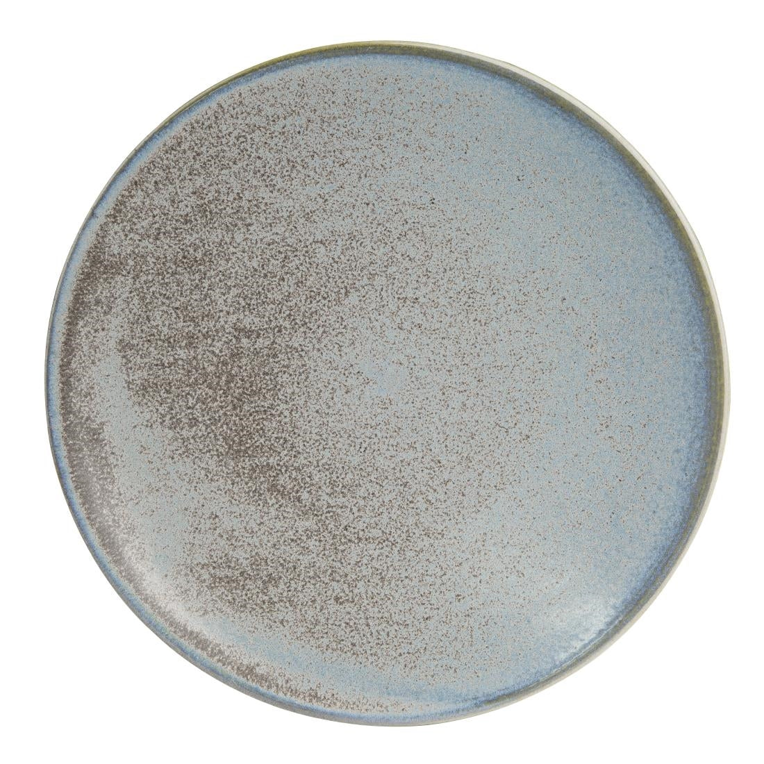 Assiettes plates Olympia Ember Blue 230mm (lot de 6)