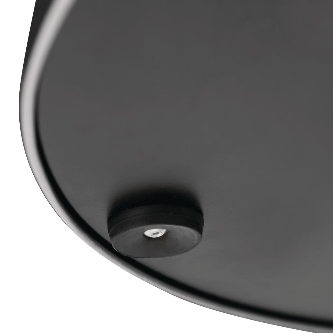 Pied de table rond en acier inoxydable Bolero - NISBETS