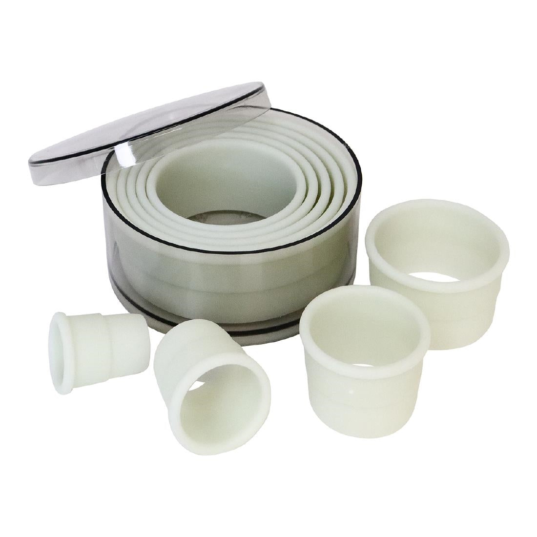 Boîte de 9 découpoirs ronds lisses Schneider - NISBETS