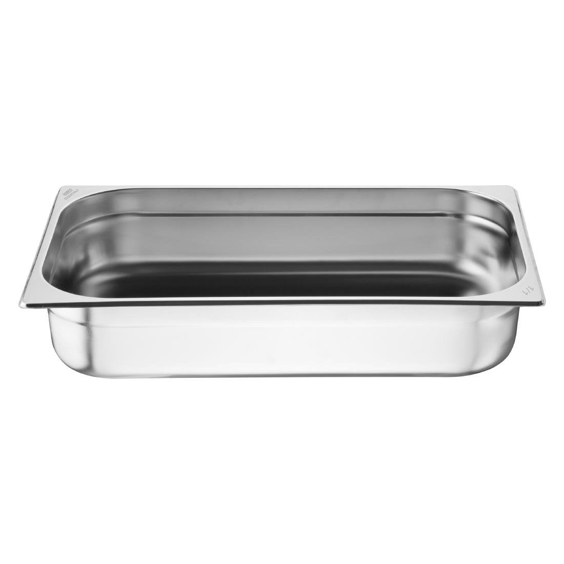 Bacs GN 1/1 en inox Nisbets Essentials 100 mm (lot de 3) - NISBETS