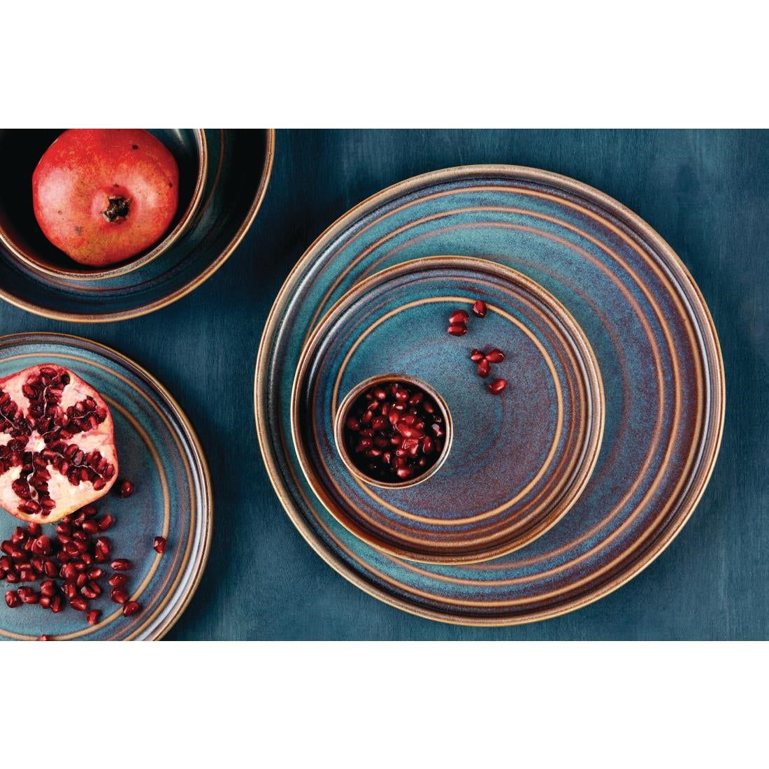 Pots à sauce irisés Olympia Cavolo 67mm (lot de 12)