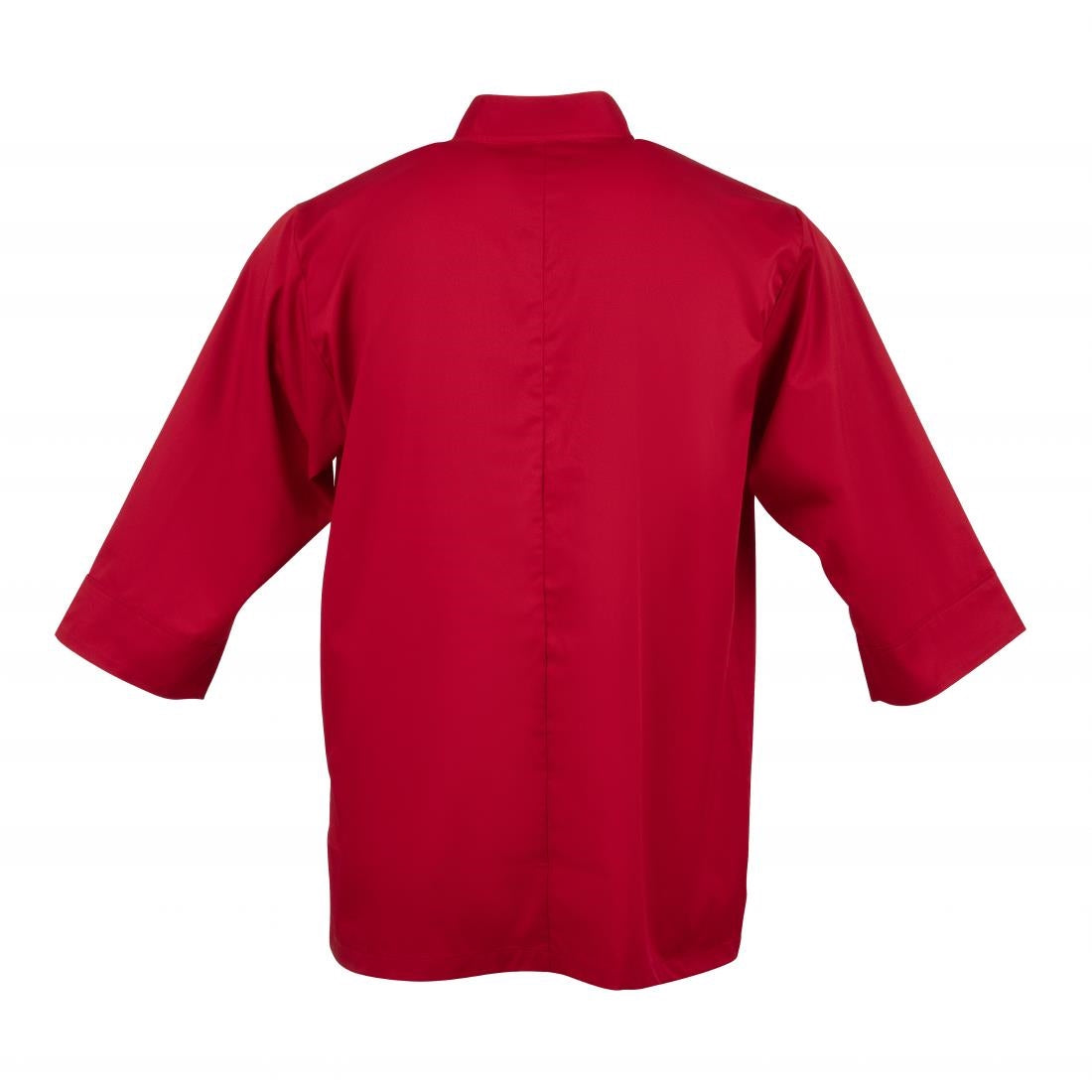 Veste de cuisine mixte Chef Works rouge - NISBETS