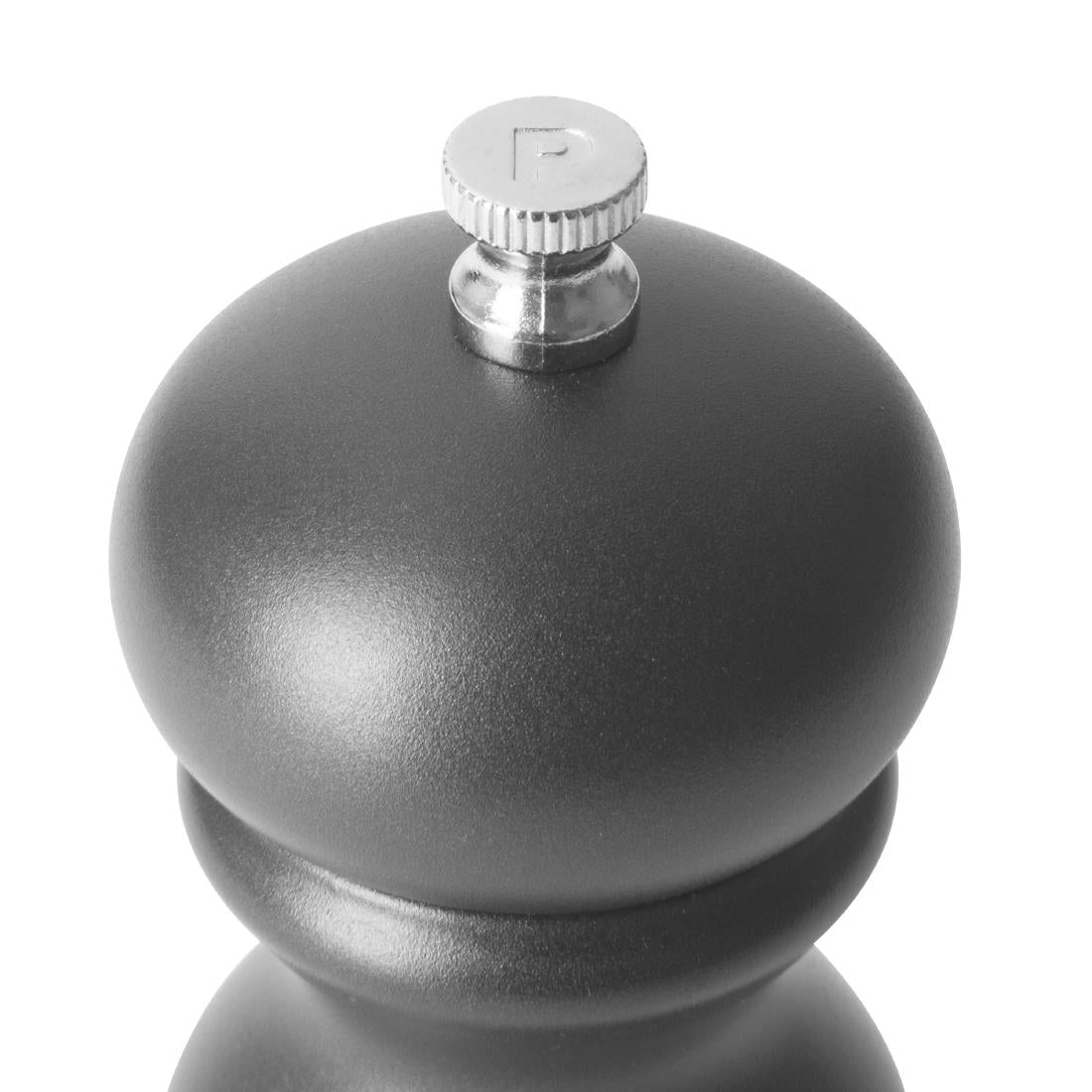 Moulin à sel ou à poivre Olympia en bois d'hévéa 125mm gris