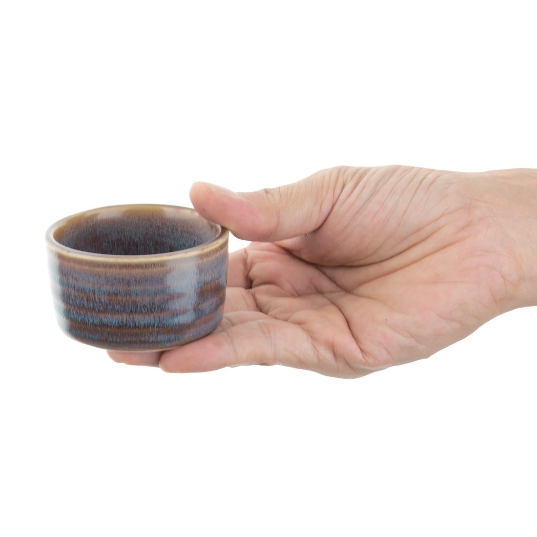 Pots à sauce irisés Olympia Cavolo 67mm (lot de 12)