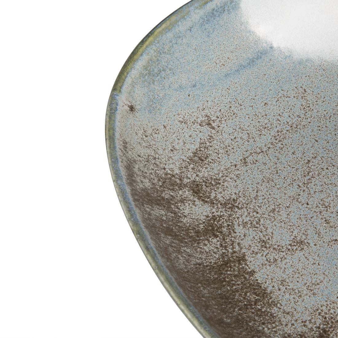 Bols triangulaires Olympia Ember Blue 245mm (lot de 4)