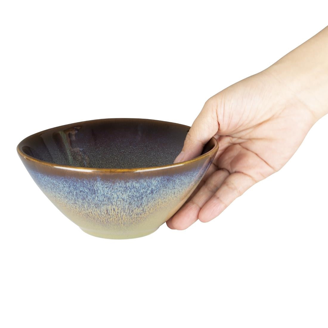 Bols profonds Olympia Birch aubergine 460 ml (lot de 6)