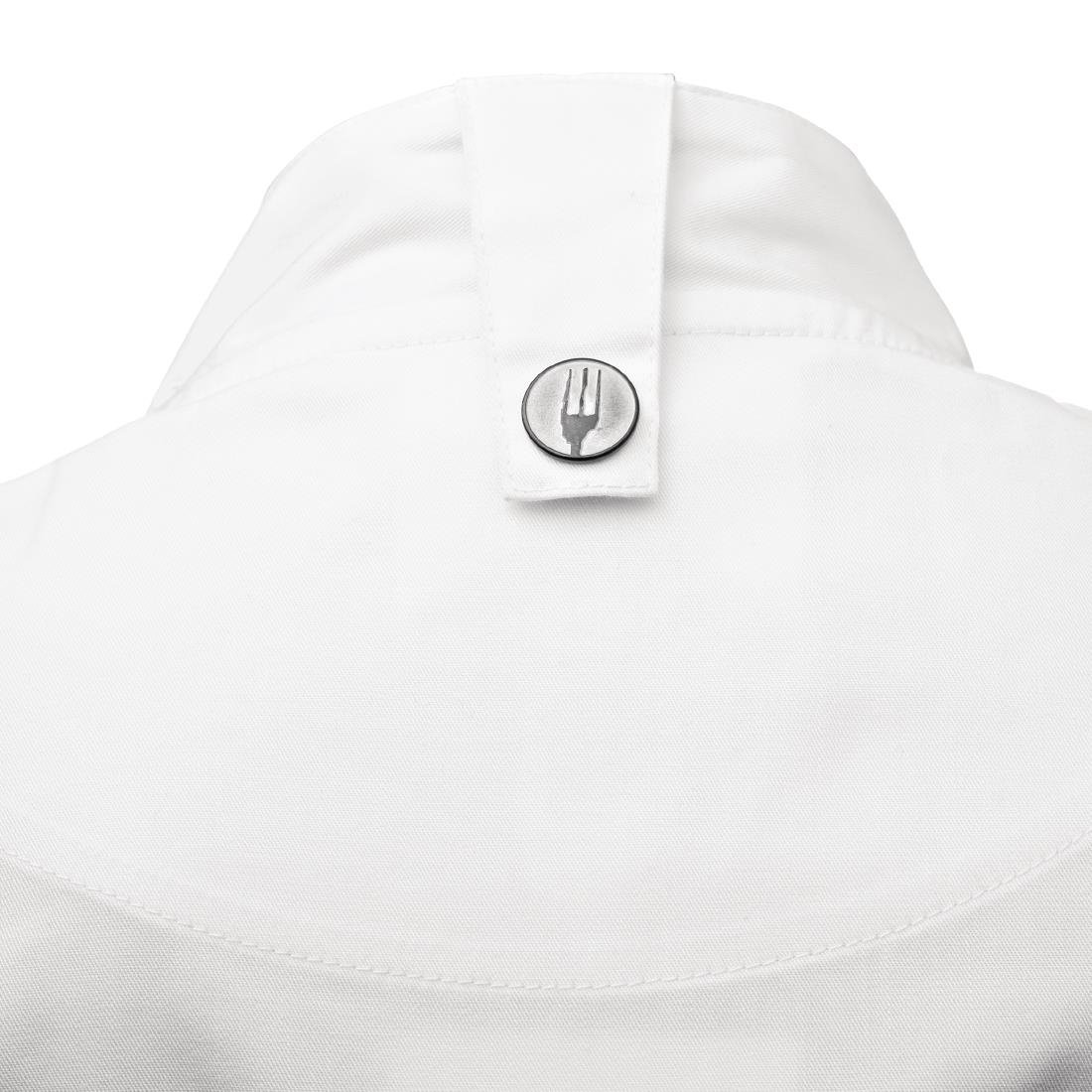 Veste de cuisinier à manches courtes Chef Works Cannes - Taille M
