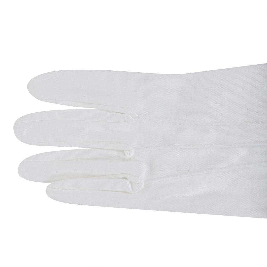 Gants de service pour homme blancs - NISBETS