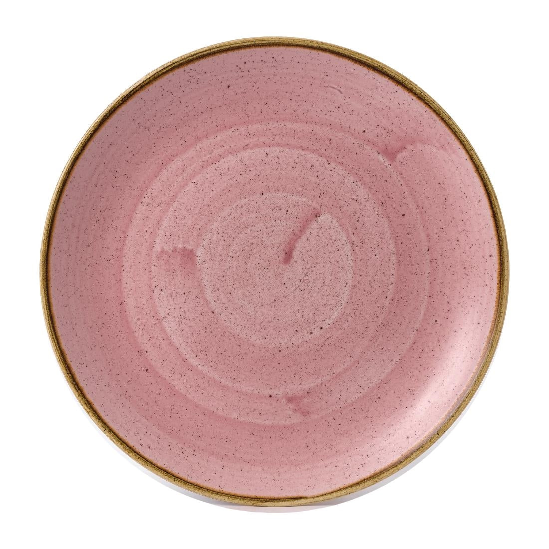Assiettes rondes Petal Stonecast Pink 260mm (Lot de 12)