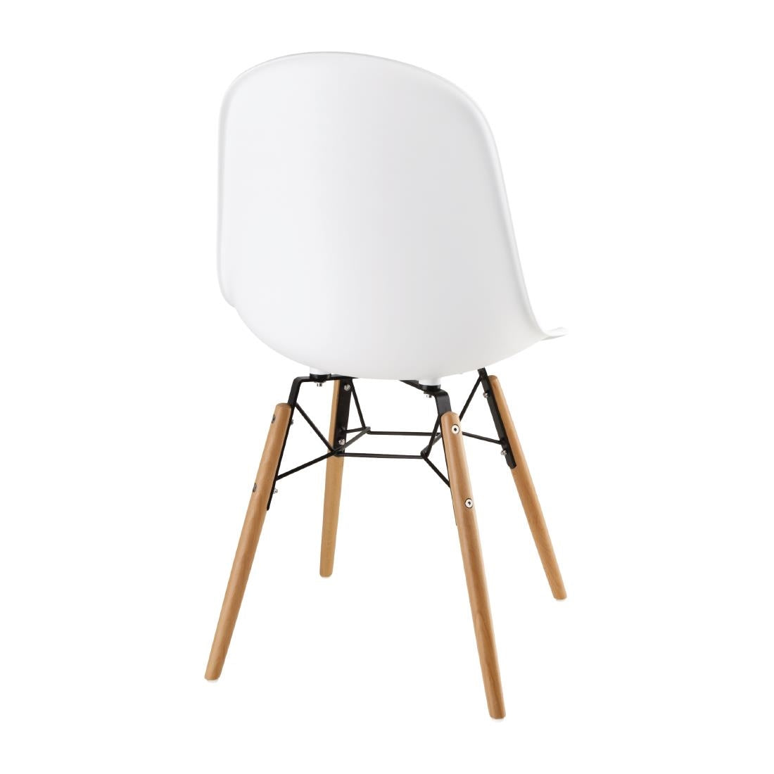 Chaise moulée PP avec structure métallique Arlo Bolero - NISBETS