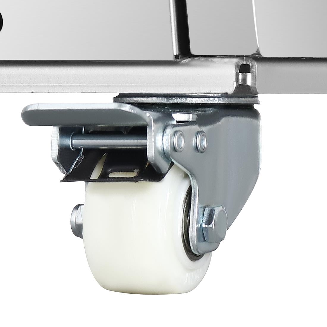 Vitrine réfrigérée positive libre-service Slimline Polar série G avec porte 220 L - NISBETS