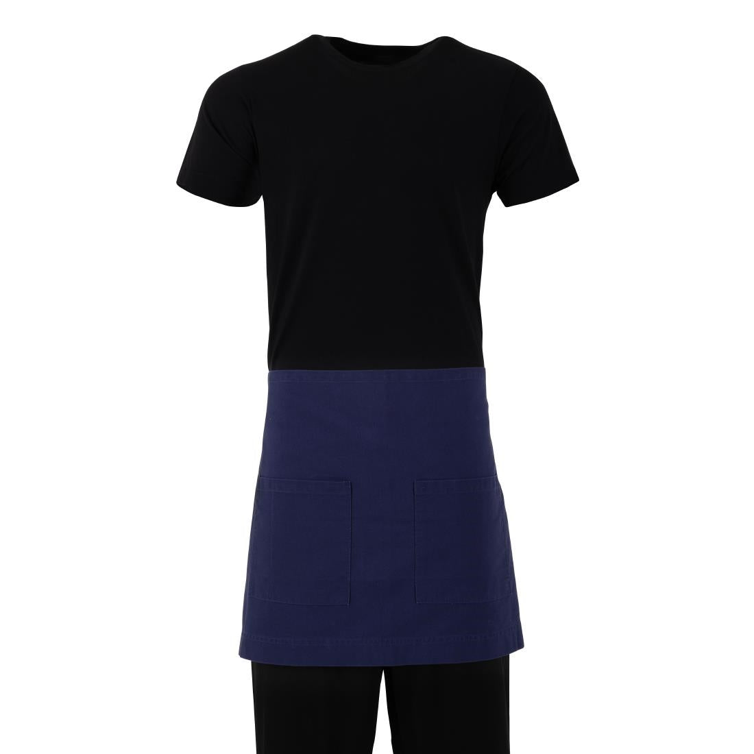 Tablier en toile de coton Southside bleu marine