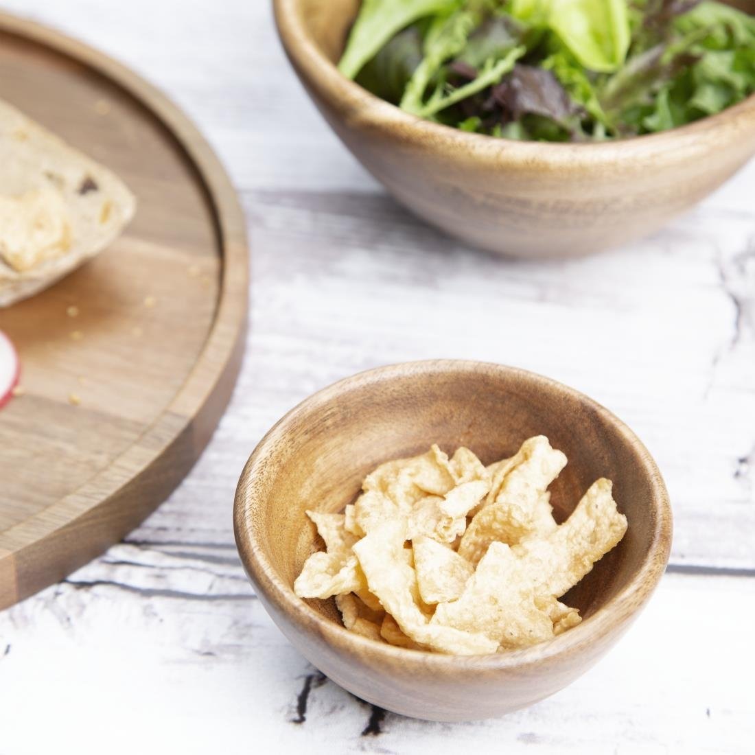 Bol en acacia Olympia 50 x 100mm