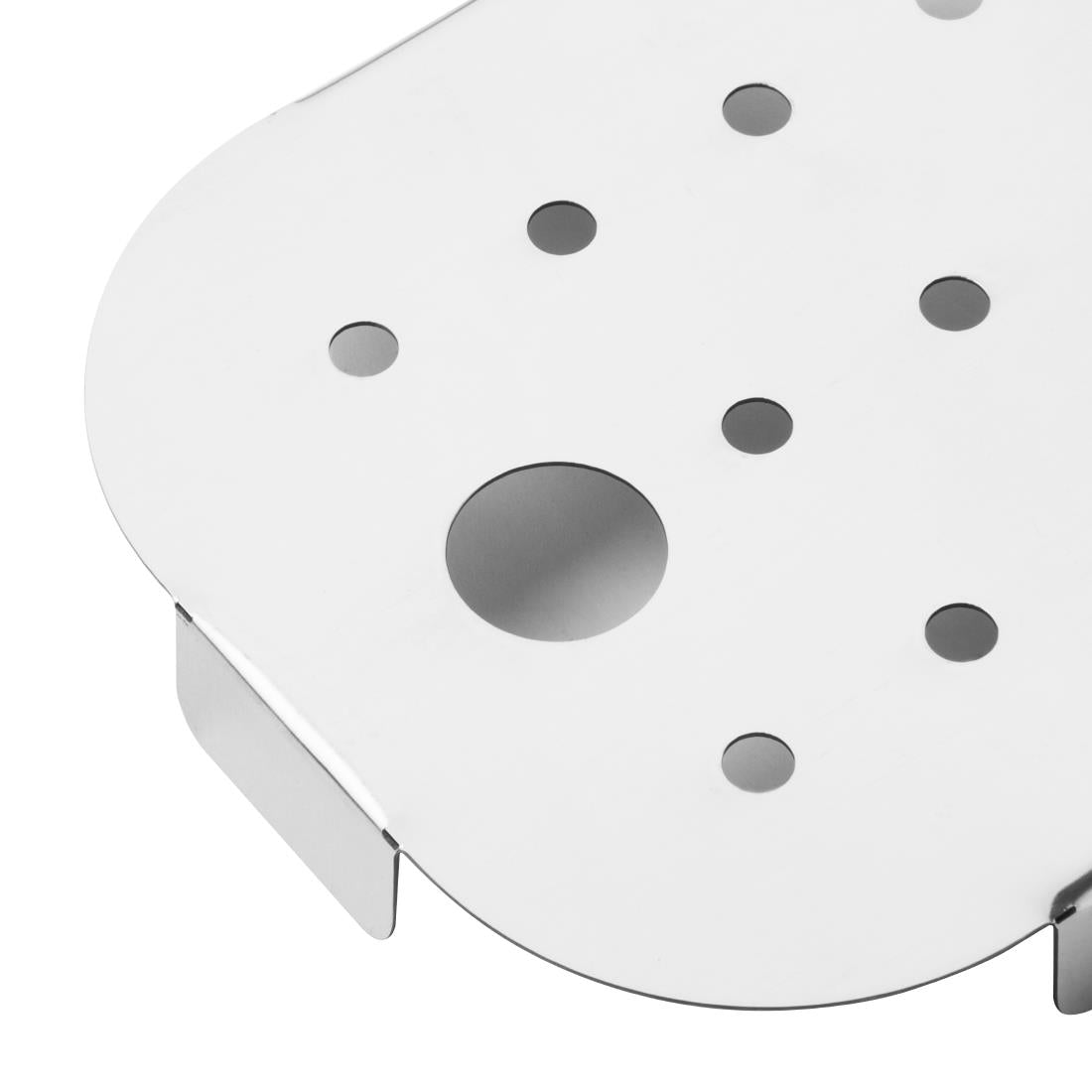 Égouttoir en acier inoxydable Vogue pour GN 1/6