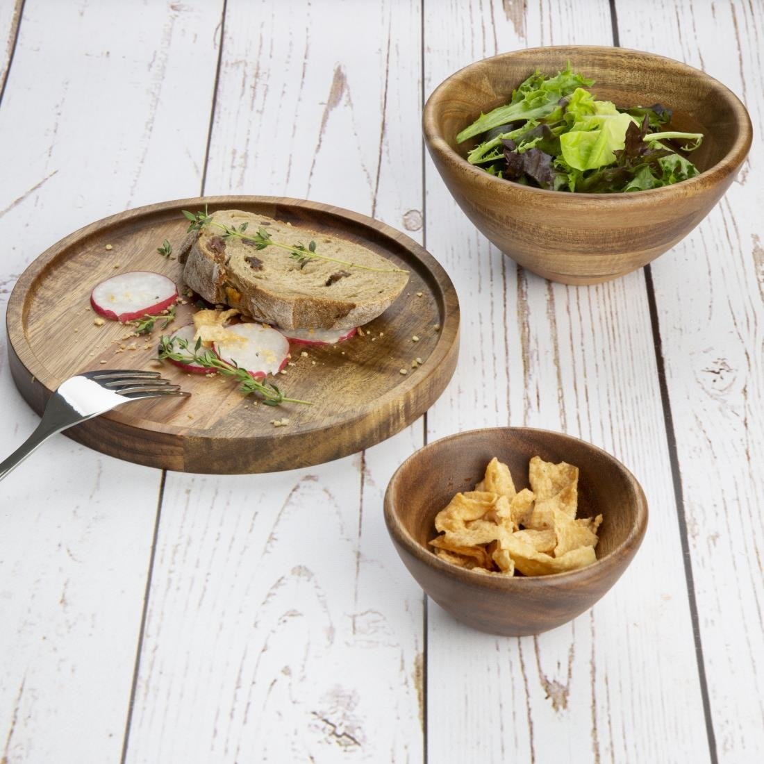 Bol en acacia Olympia 50 x 100mm